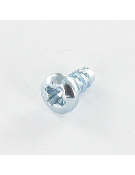 Parfuso de pvc TRILOBE cabeça cilíndrica panela Pozi 5X16 FILÉ45 Aço zinco branco