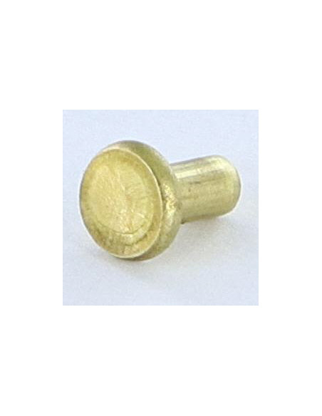 Rebite de ferro de cabeça plana cabeça plana 3X5,5 diâmetro da cabeça 5,5 EP1.3 Bronze