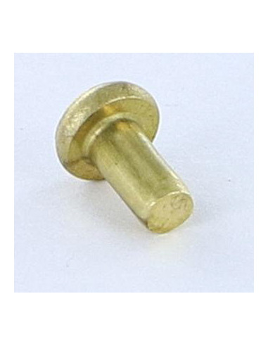 Rebite de ferro de cabeça plana cabeça plana 3X5,5 diâmetro da cabeça 5,5 EP1.3 Bronze