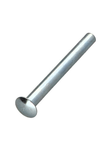 Rebite FLORESTAS cabeça oval 5X5 Aço zinco branco