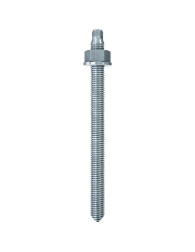Perno roscado Fischer RGM con SELO M10X165 Aço zinco branco