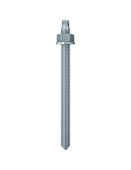 Perno roscado Fischer RGM con SELO M12X380 Aço zinco branco