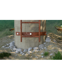 Perno roscado Fischer RGM con SELO M16X190 Aço zinco branco 2