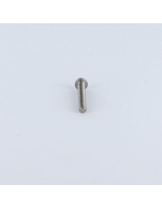 Parafuso de metais cabeça abaulada larga sulcada M3X40 Aço bruto microparafusos 2