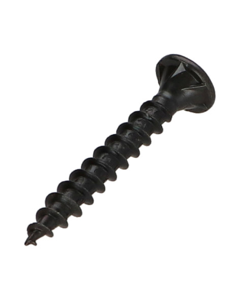 Parafuso de madeira aglomerado VBA3 cabeça fresada dentado 4X35 TORX T20 Aço zinco preto