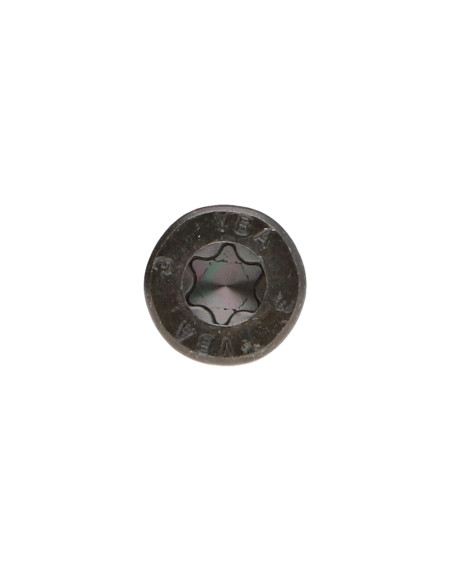 Parafuso de madeira aglomerado VBA3 cabeça fresada dentado 4X35 TORX T20 Aço zinco preto