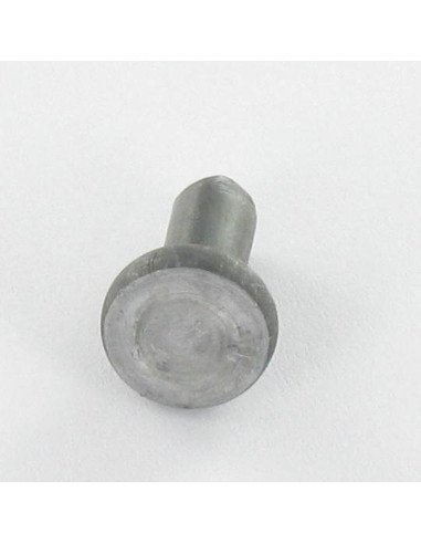 Rebite de ferro de cabeça plana cabeça plana 9,5 x 11 Aço bruto