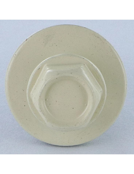 Autoperfurante cabeça hexagonal 5,5 x 25 Arruela estanque com junta de neopreno epdm Aço zinco branco RAL 1015