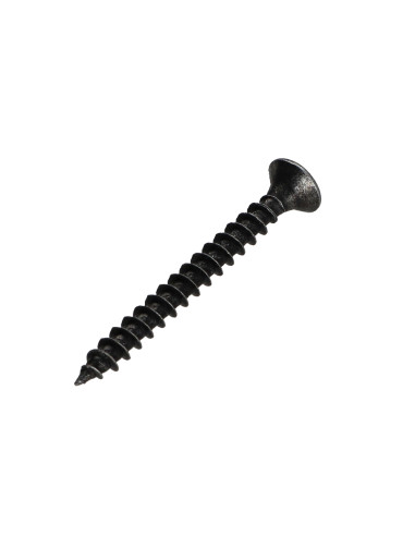 Parafuso de madeira aglomerado PREMIUM cabeça fresada Pozi PZ6 4,5X45 Aço zinco preto