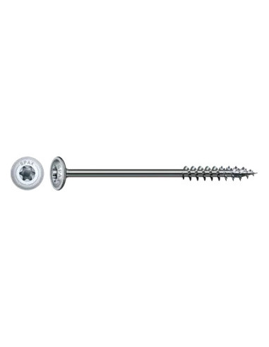 Spax Parafuso de madeira cabeça disco TORX T30 6X100 roscado sobre 61 4CUT WIROX