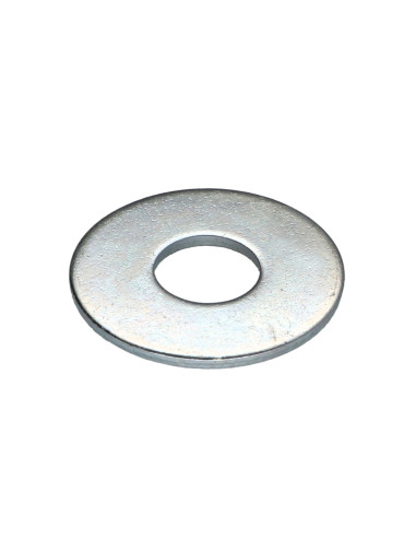 Rondela liso 18X50X3 Aço zinco branco - Parafuso Express