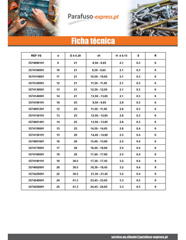 Rondella di sicurezza ARANLOCK 4X15X0,3 Aço bruto