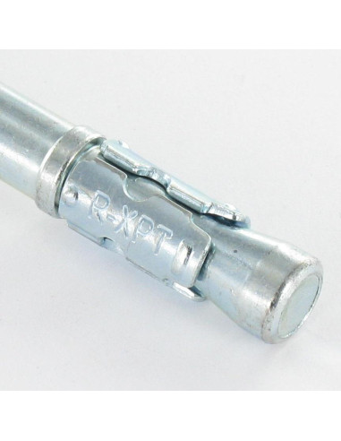 Bucha metálica Fixações R-XPT M10X150 Aço zinco branco