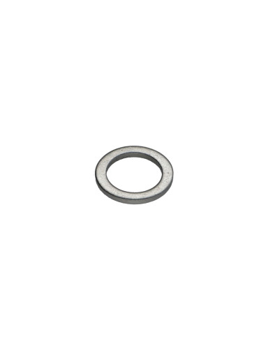 Rondela liso 15,4 x 22 x 2 Aço zinco branco 20 MICRONS