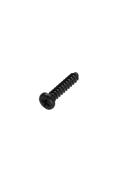 Parafuso autorroscante para plástico cabeça cilíndrica Phillips 0 2,3X6 Aço zinco preto microparafusos