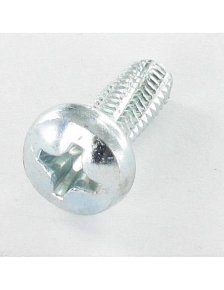Parafuso autorroscante cabeça abaulada larga PHILLIPS 6X16 Aço zinco branco