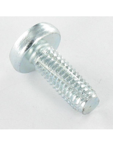 Parafuso autorroscante cabeça abaulada larga PHILLIPS 6X16 Aço zinco branco