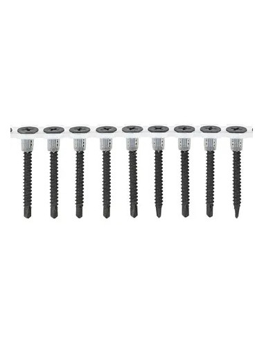 Striscia di 50 vite per cartongesso per pistola Spax GIX-D 3,5 x 35 Aço fosfatizado