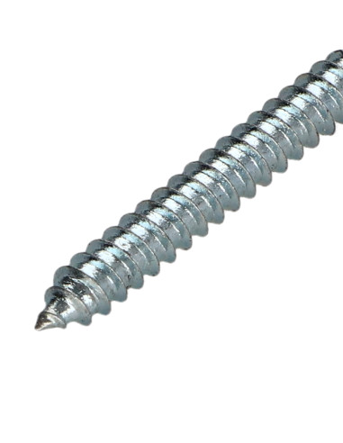 Parafuso de chapa cabeça fresada TORX T20 4,2 x 32 Aço zinco branco