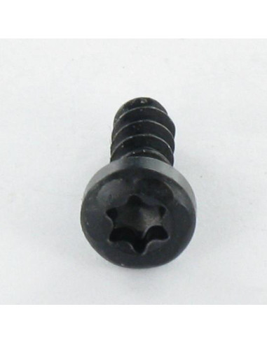 Parfuso de pvc cabeça cilíndrica TORX T10 3X16 Aço zinco preto microparafusos