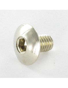 PARAFUSO cabeça de cogumelo M6X60 chave de 4 Aço niquelado
