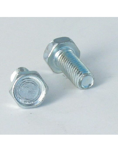 Parafuso autorroscante cabeça hexagonal M5X15 Aço zinco branco