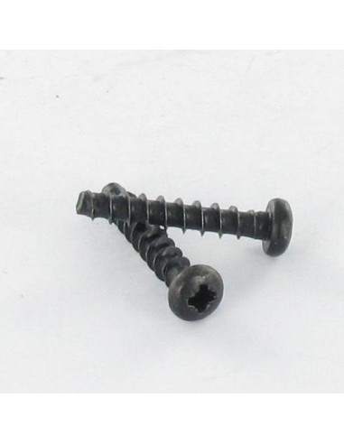 Parfuso de pvc TRILOBE cabeça cilíndrica panela Pozi 3X16 FILÉ45 Aço zinco preto microparafusos