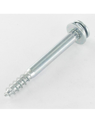 Parafuso de madeira aglomerado cabeça de cogumelo 7X70 roscado sobre 30 TORX T30 Rondela GRO+PL Zinco cr3 96 horas de