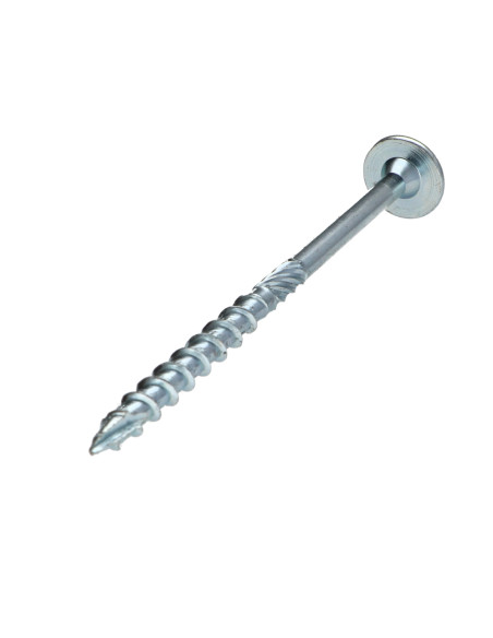 Parafusos de madeira e aglomerado TEKOR cabeça disco TORX T40 cut ponto antifenda tipo 17 8X100 rosca parcial Aço