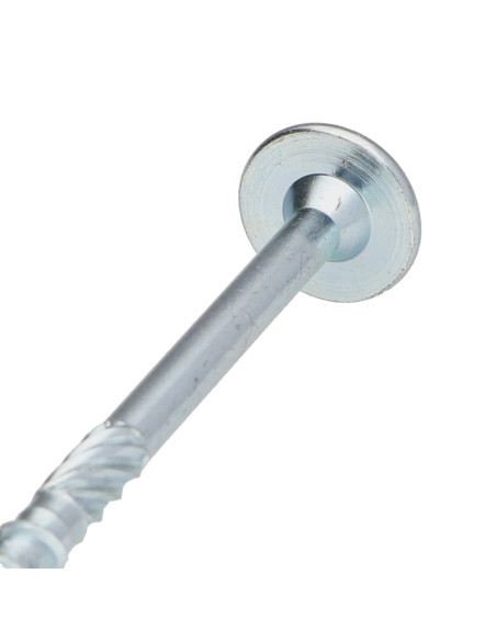 Parafusos de madeira e aglomerado TEKOR cabeça disco TORX T40 cut ponto antifenda tipo 17 8X100 rosca parcial Aço