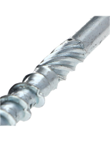 Parafusos de madeira e aglomerado TEKOR cabeça disco TORX T40 cut ponto antifenda tipo 17 8X100 rosca parcial Aço