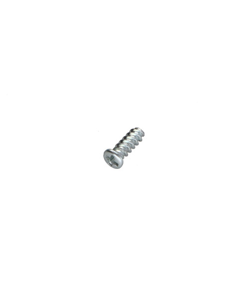 Parafuso autorroscante para plástico cabeça cilíndrica Phillips 0 2,3 x 10 Aço zinco branco microparafusos