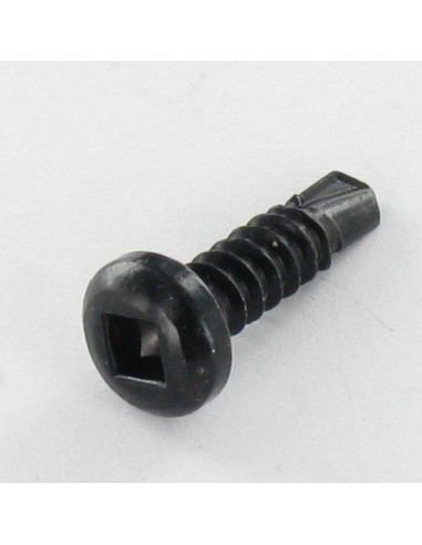 Autoperfurante cabeça cilíndrica EMPR quadrado 4,2 x 16 Aço zinco preto Parafuso com Cabeça com Fenda quadrada 2
