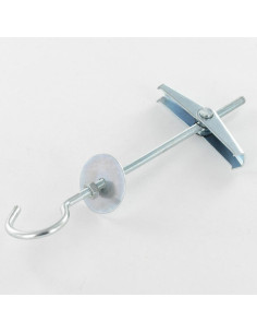 Bucha basculante Fischer M3X80 Aço zinco branco KDH3