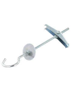 Bucha basculante Fischer M4X100 Aço zinco branco KD4