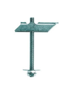 Bucha basculante Fischer M5X100 Aço zinco branco KD5