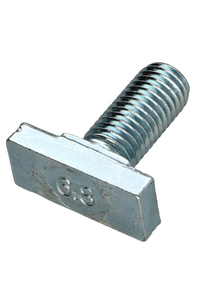 Parafuso de metais cabeça martelo M12/30 12X32 Classe 6.8 Aço zinco branco