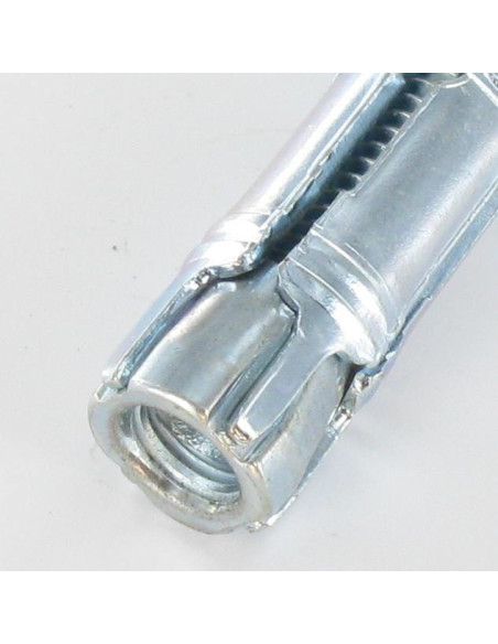 Bucha Fixações com Pitão M10 16X60 Aço zinco branco