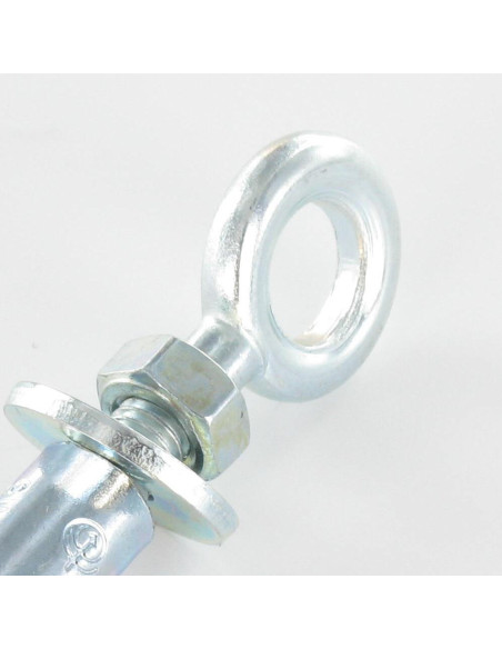 Bucha Fixações com Pitão M10 16X60 Aço zinco branco