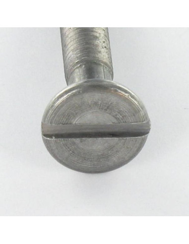 Parafuso de metais cabeça cilíndrica larga hexagonal oco M6X55 dentado Aço bruto