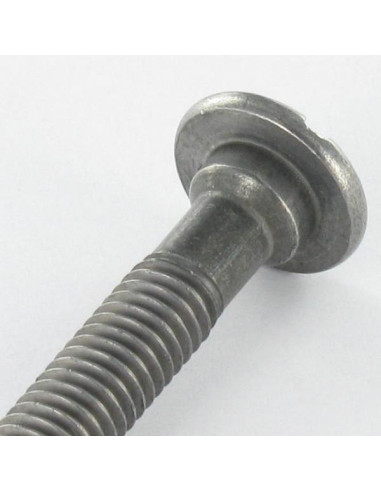Parafuso de metais cabeça cilíndrica larga hexagonal oco M6X55 dentado Aço bruto