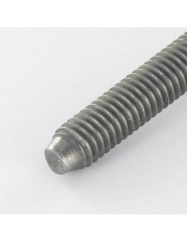 Parafuso de metais cabeça cilíndrica larga hexagonal oco M6X55 dentado Aço bruto