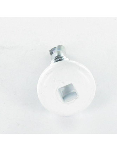 Autoperfurante cabeça cilíndrica EMPR quadrado 4,2X19 Aço zinco branco RAL9010 branco puro