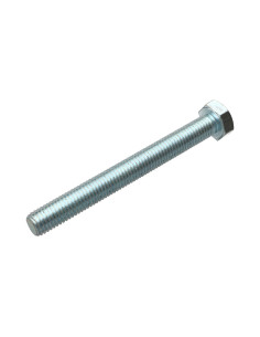 Parafuso de metais cabeça hexagonal M12X100 Classe 8.8 Aço zinco branco 2