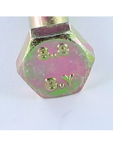 Corpo de parafuso cabeça hexagonal M6X40 Classe 8.8 Dicromato