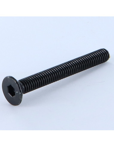 Parafuso de metais cabeça fresada hexagonal oca FHC M6X55 chave de 4 Aço zinco preto