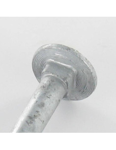 Parafuso (vendido com porca) Parafuso cabeça redonda gola quadrada M12X160 rosca parcial forte resistência à 2