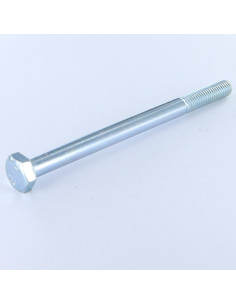 Corpo de parafuso cabeça hexagonal M20X100 classe 10.9 Aço zinco branco