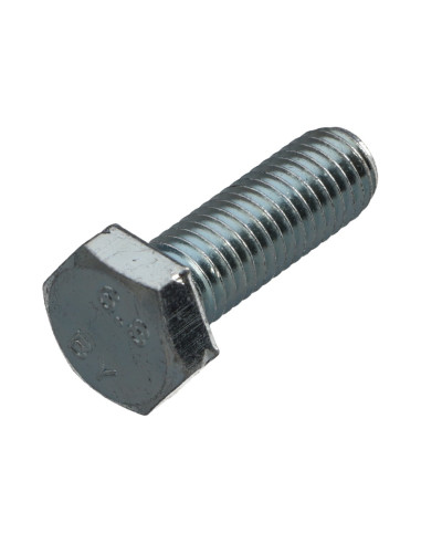 Parafuso de metais cabeça hexagonal M5X40 Classe 6.8 Aço zinco branco