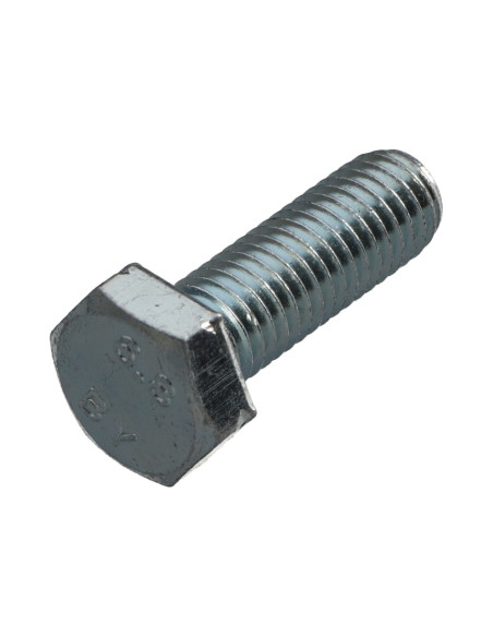 Parafuso de metais cabeça hexagonal M5X40 Classe 6.8 Aço zinco branco